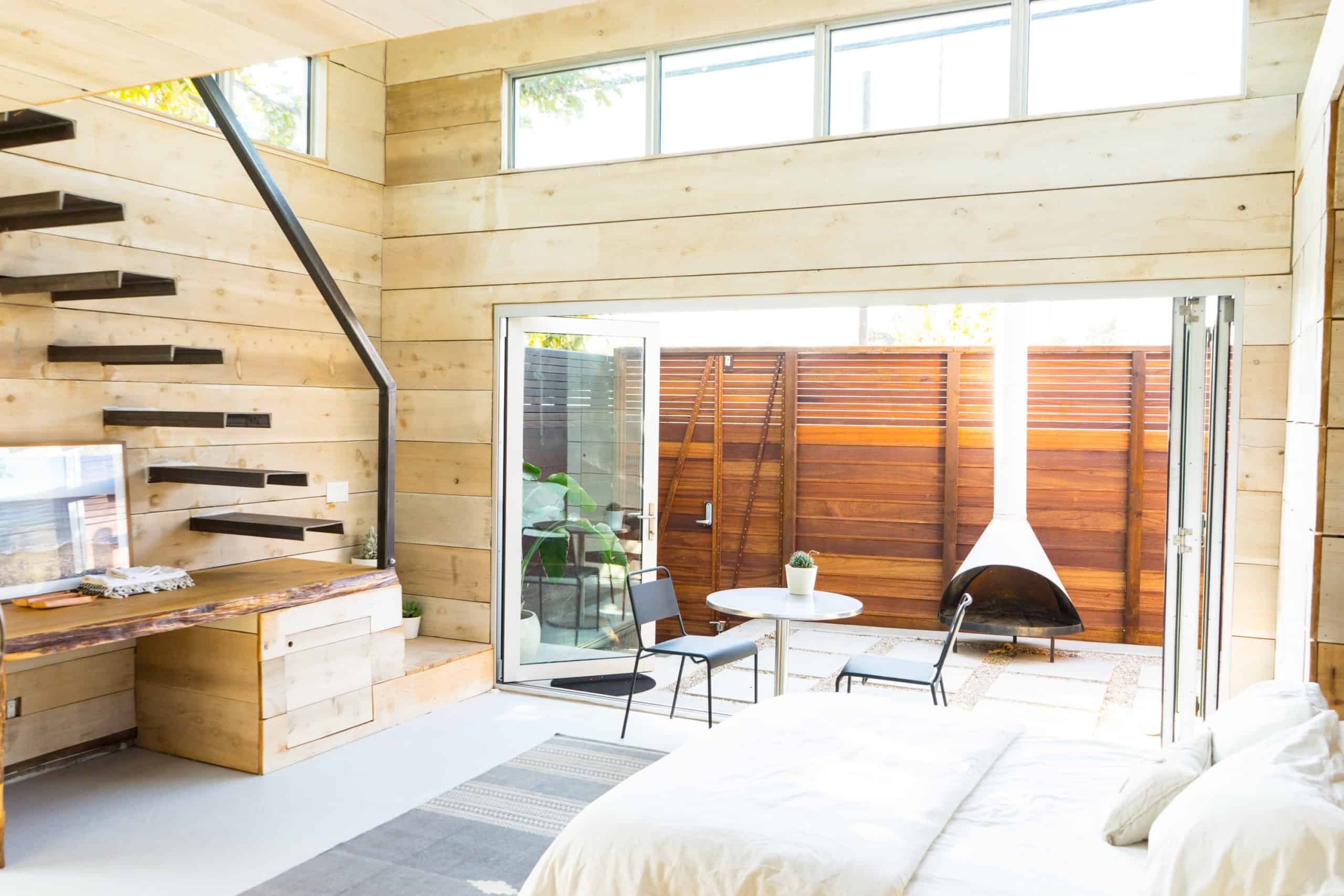 Spaces With Stories: Two Brothers Turn This Garage into a Modern Beach Cabin | Peerspace