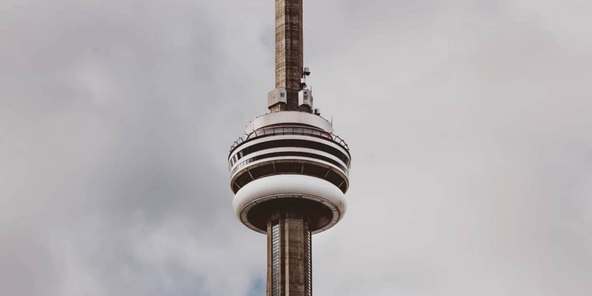 An image of the skyline in Toronto, Canada