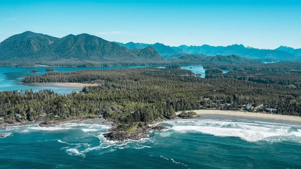 vancouver aerial landscape