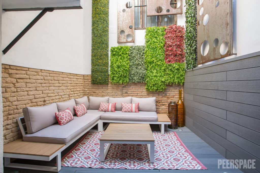 barcelona modern loft patio