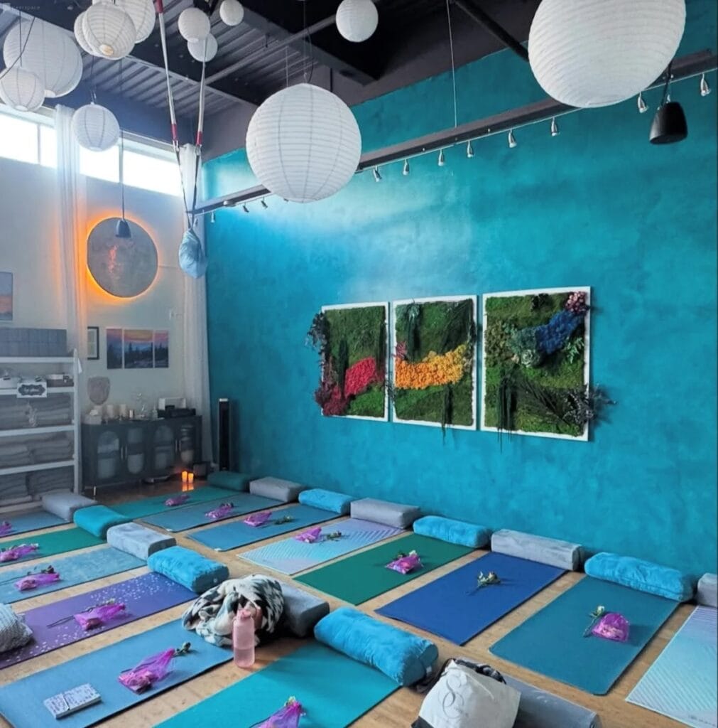 Studio de yoga pour location type Airbnb à l'heure