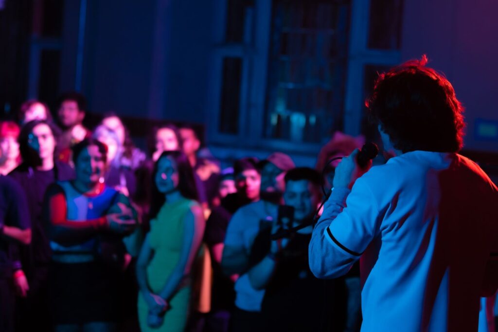 discours lors d'une soirée festive