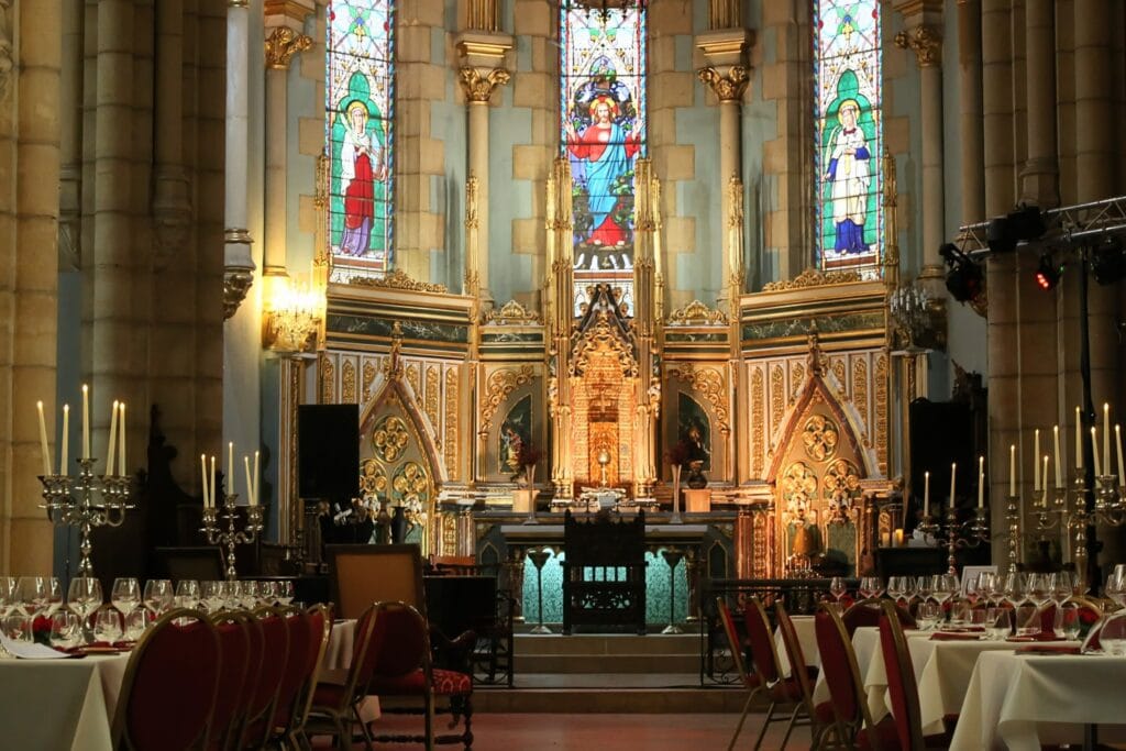 salle événementielle dans une église à Lyon