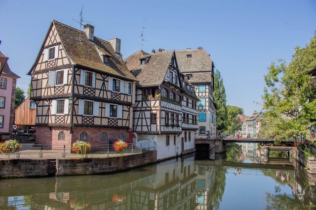 maison à colombage à Strasbourg