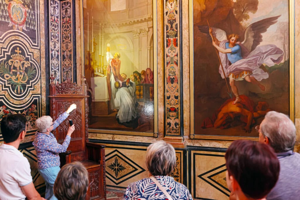 Visite guidée dans la chapelle Notre-Dame du Palais de la Berbie à Albi
