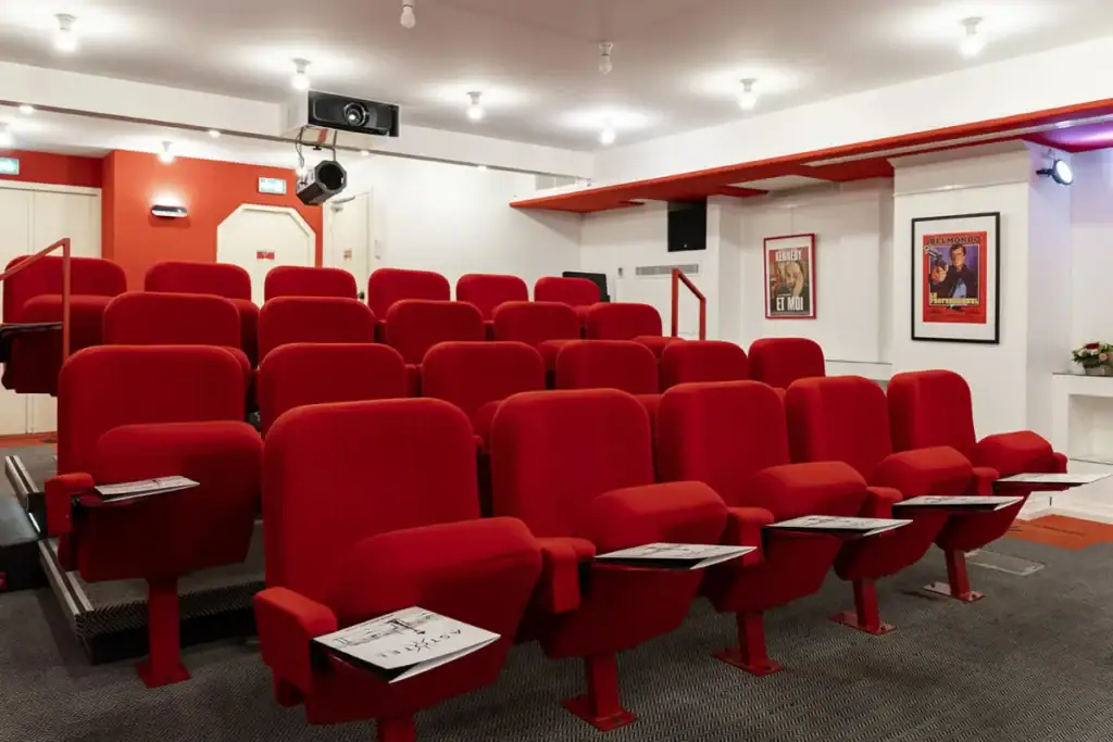 salle de cinéma privée