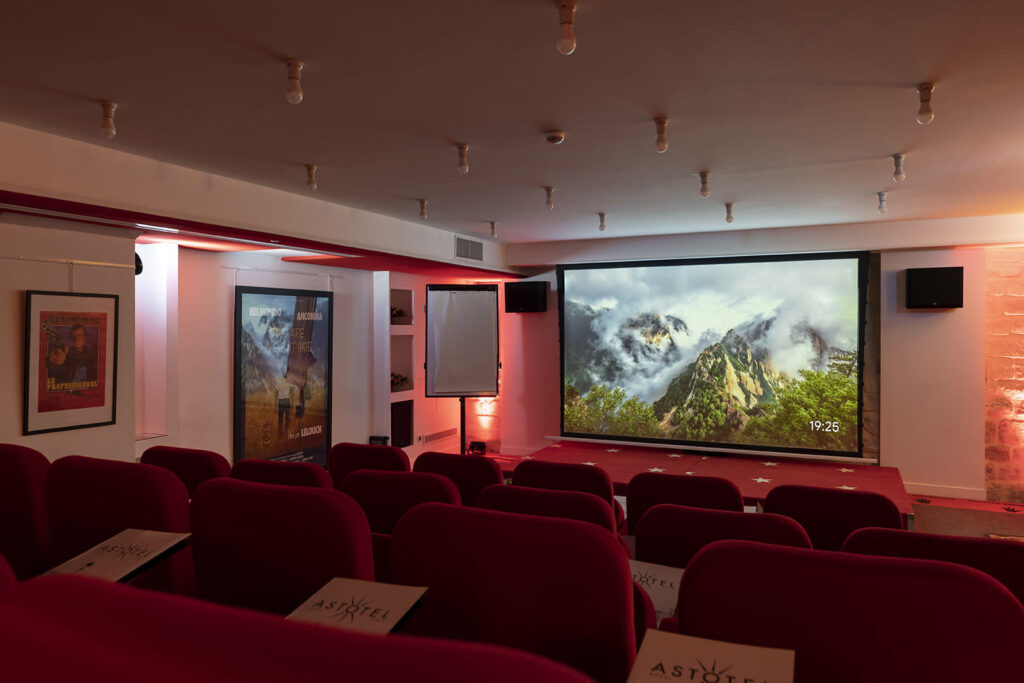 lieu pour une soirée cinéma : privatisation d'une salle de cinéma privée