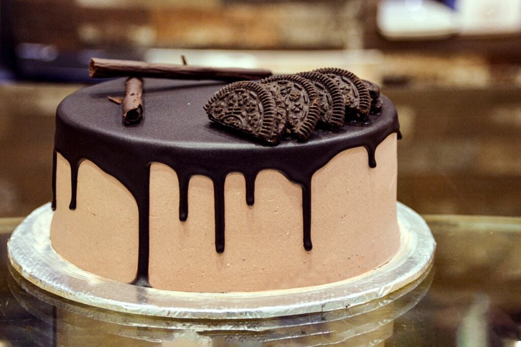 gâteau d'anniversaire au chocolat