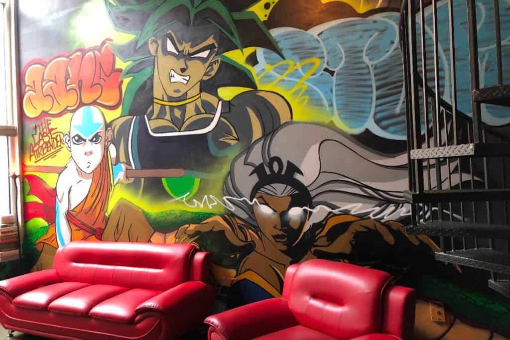 downtown comic book loft atlanta rental