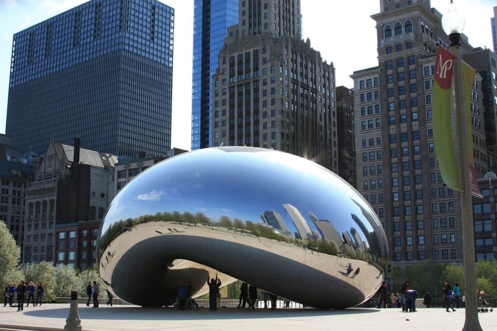 chicago bean cloud gate