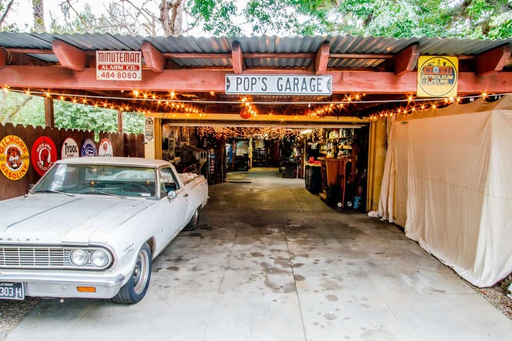 vintage car garage los angeles rental