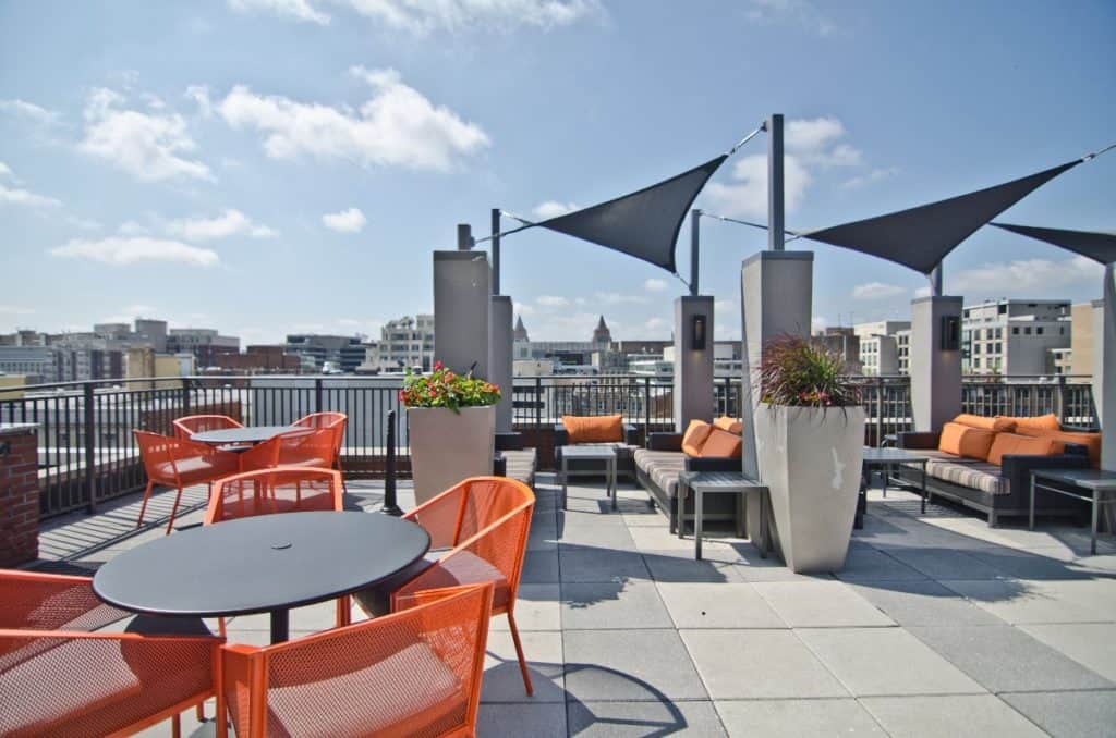 washington d.c. rooftop rental