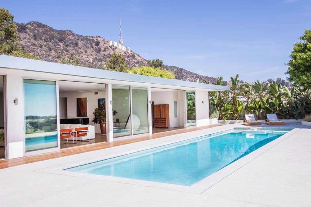 hollywood midcentury house los angeles rental