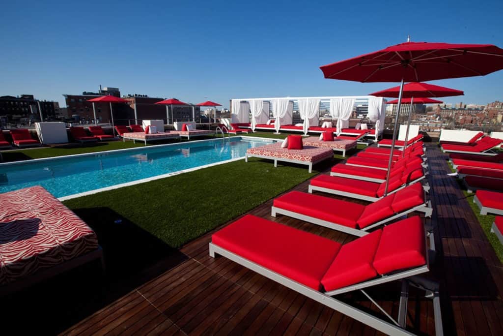 rooftop pool dc washington d.c. rental