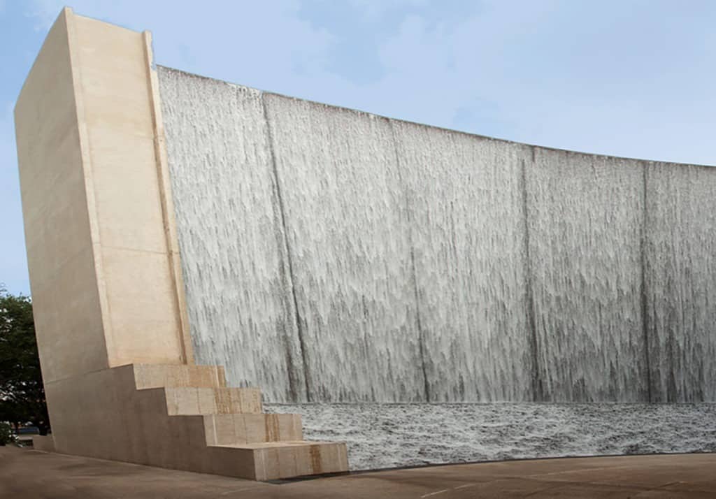 houston water wall