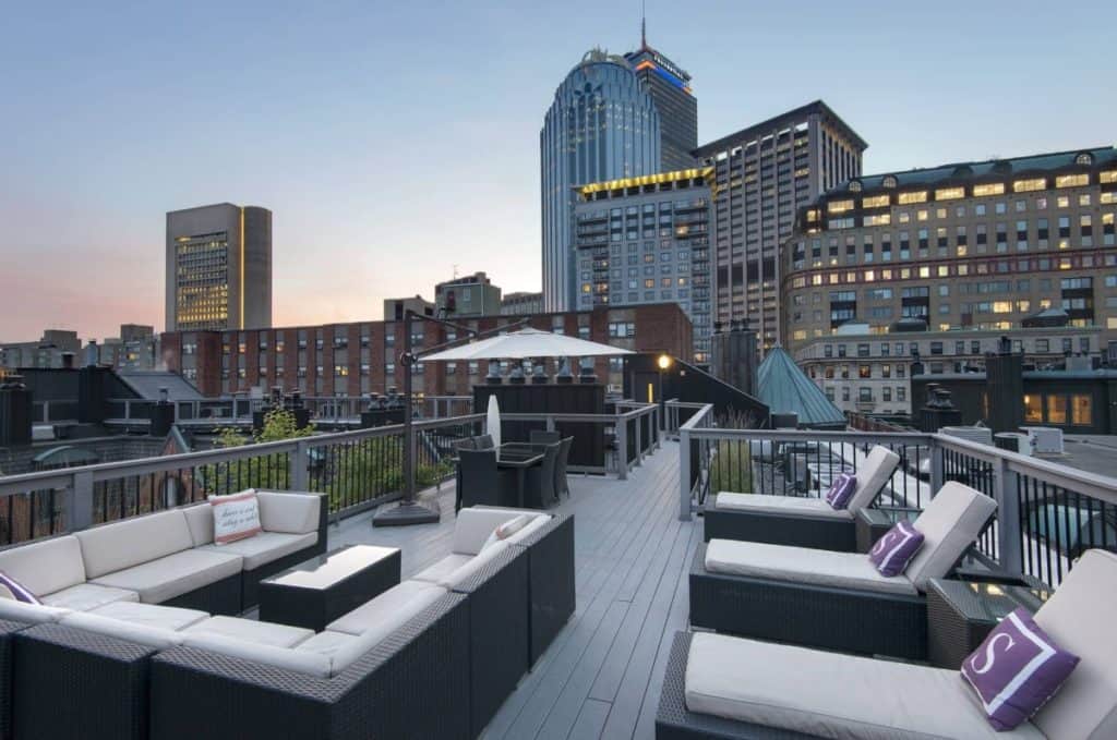 rooftop deck boston rental