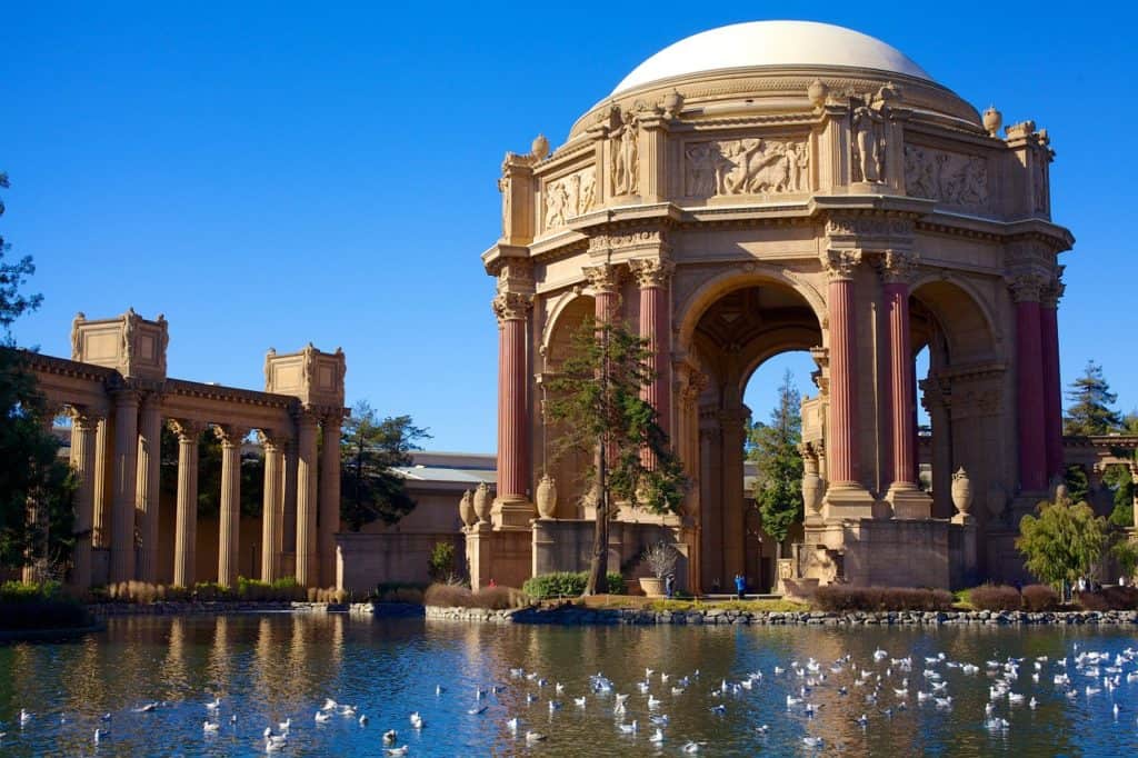 Palace Of Fine Arts sf san francisco