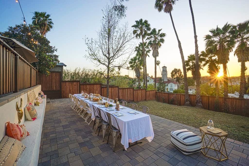 Quintessential LA Outdoor Space los angeles rental