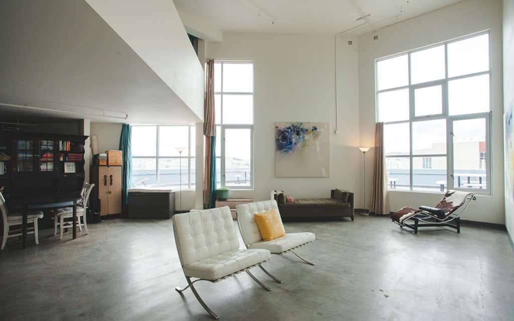 artists sky loft sf san francisco rental