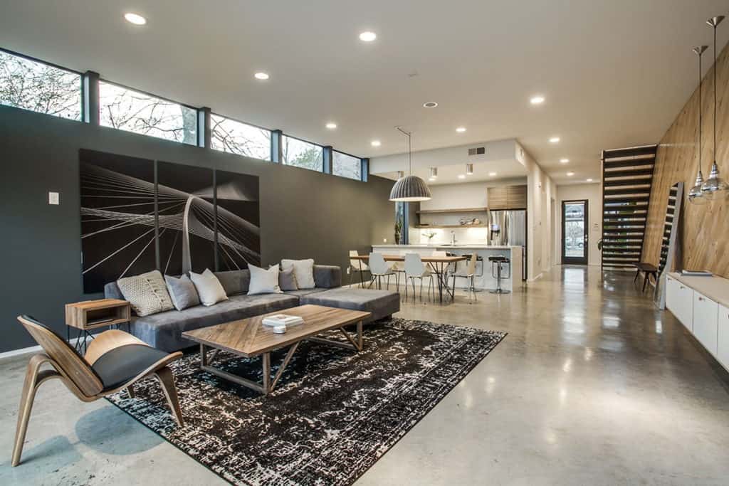 modern home dallas rental