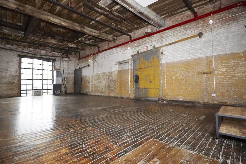 a raw, open nyc warehouse