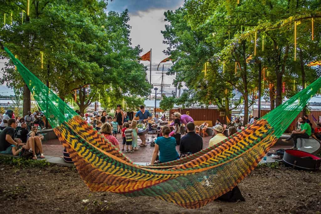 Spruce Street Harbor Park philadelphia