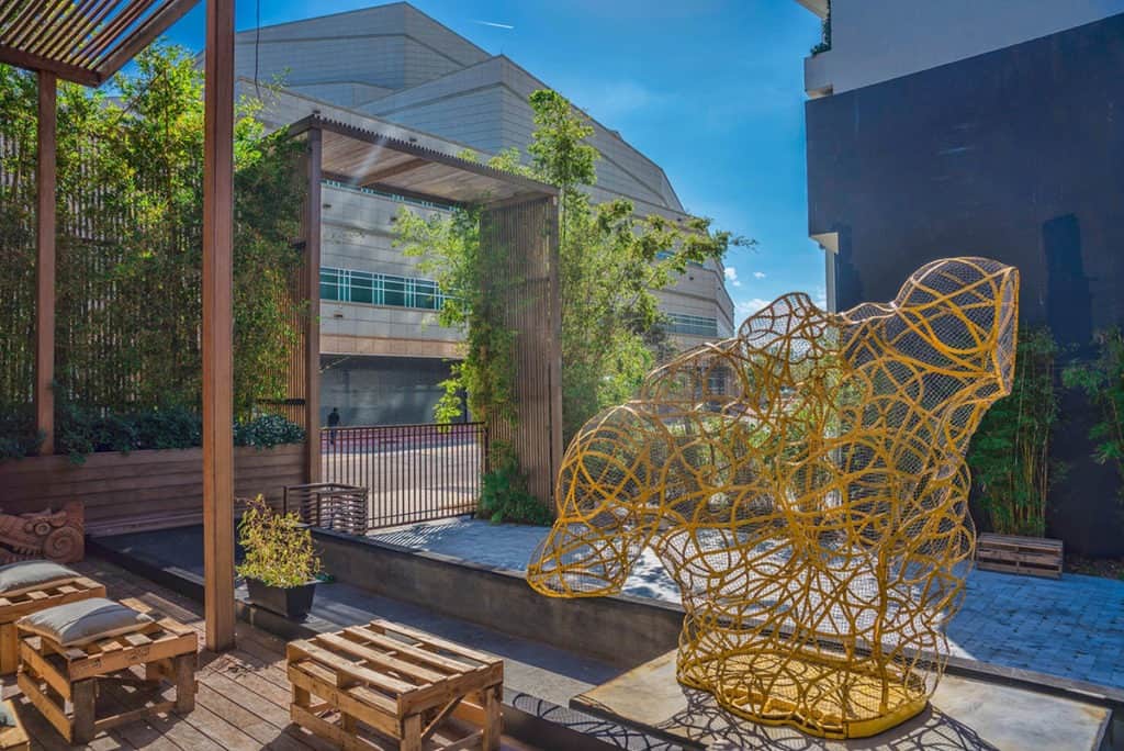 sculpture garden miami rental