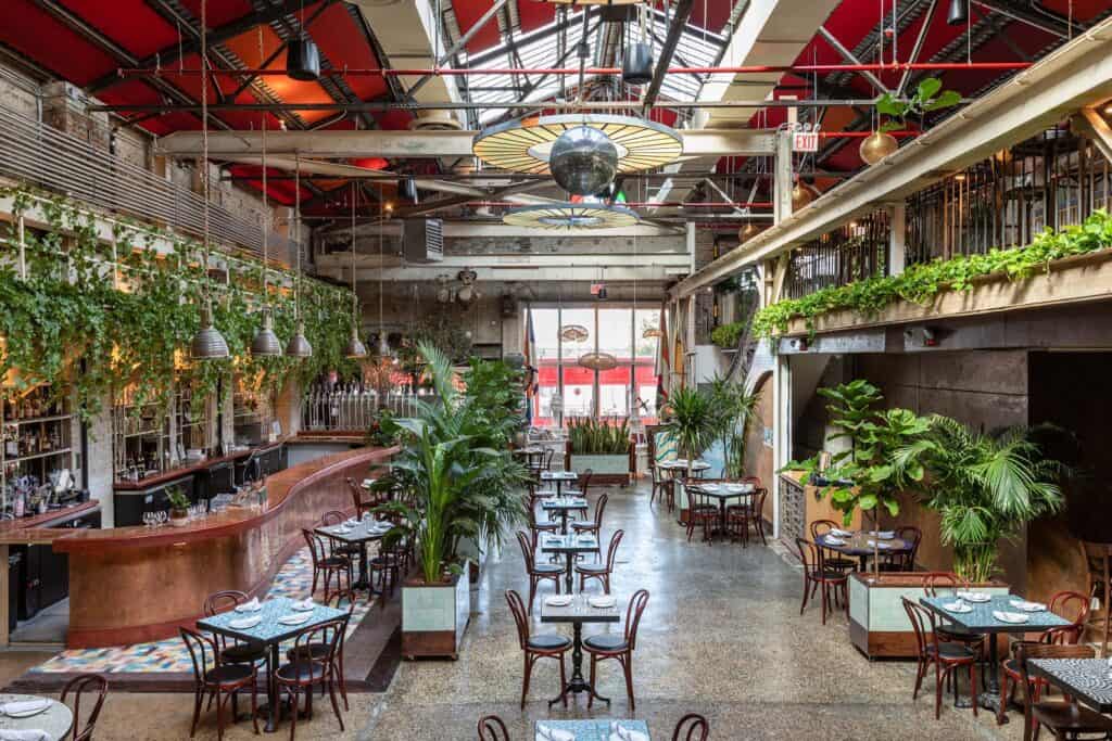 7,500 sq ft Lush Industrial Mediterranean nyc new york city rental