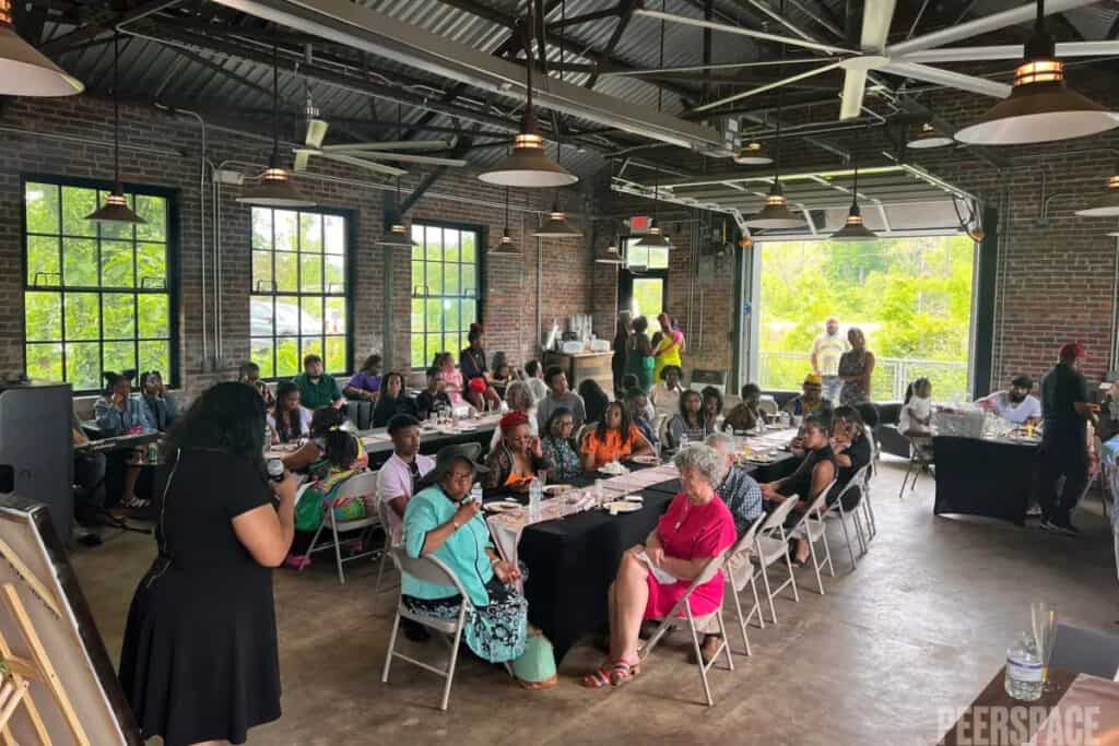 Asheville Event Space Studio with Rustic theme