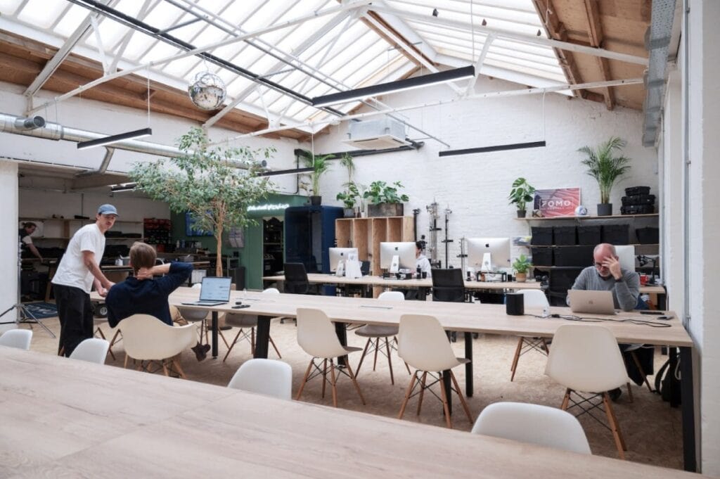 Beautiful Coworking Space With Natural Light, Plants, Meeting Rooms and Screening Room