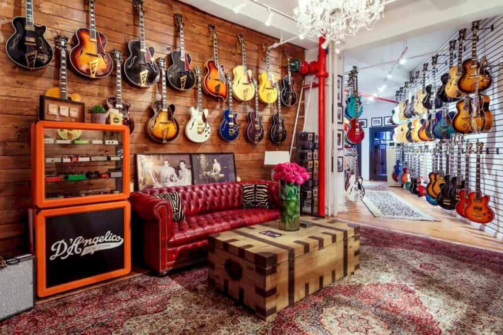 Beautiful NYC Private Event Space and Luxury Guitar Showroom