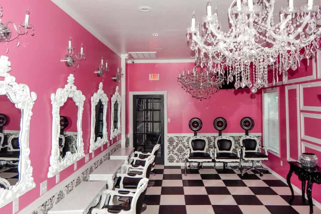 full service victorian-style salon