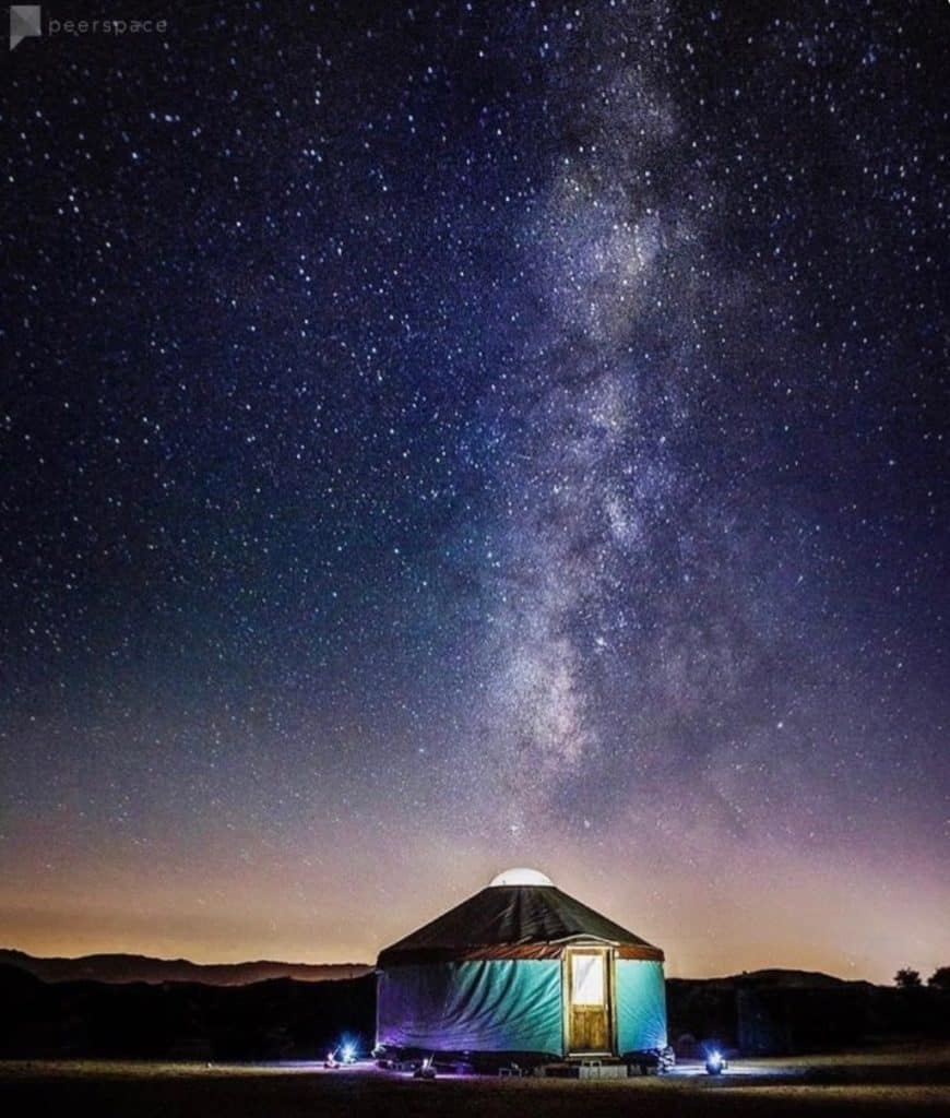 Beautiful Yurt On 5 Acre Desert Property joshua tree rental