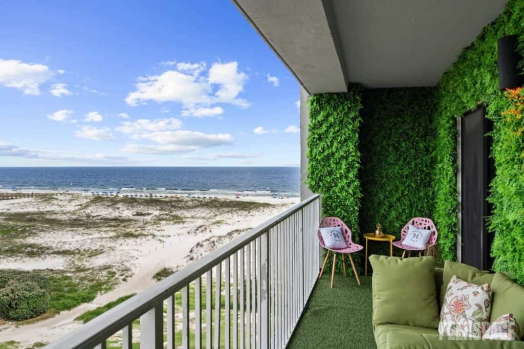 Bohemian Beach View Condo in Gulf Shores, AL.