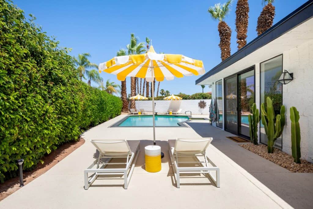 Bright and Colorful Glam Palm Springs Residence rental