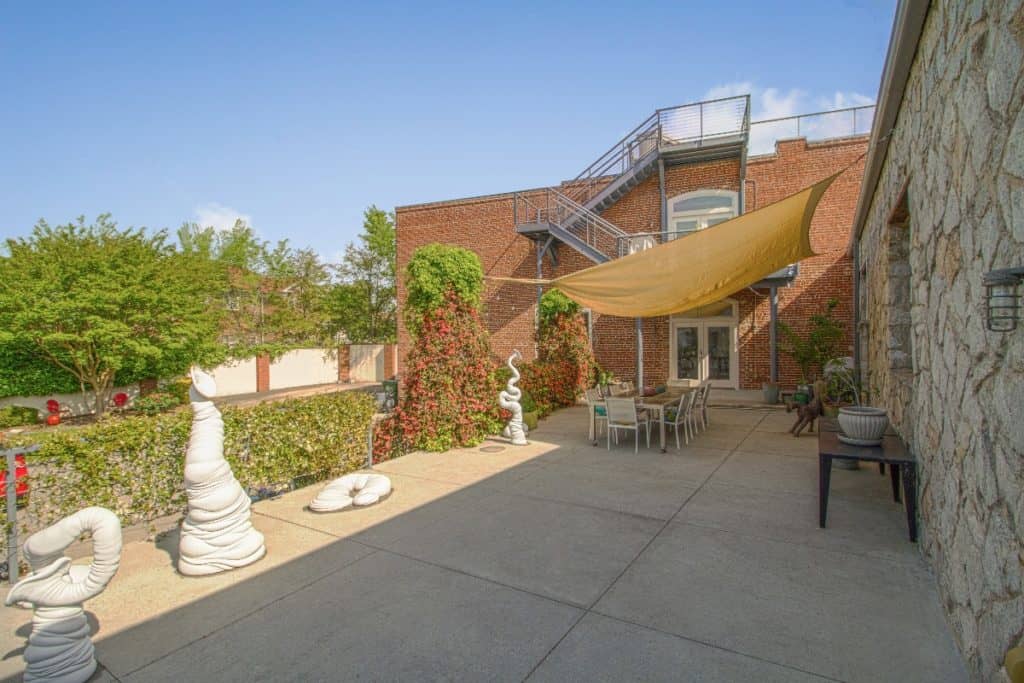 Contemporary Art Gallery Outside Terrace Event Venue atlanta rental