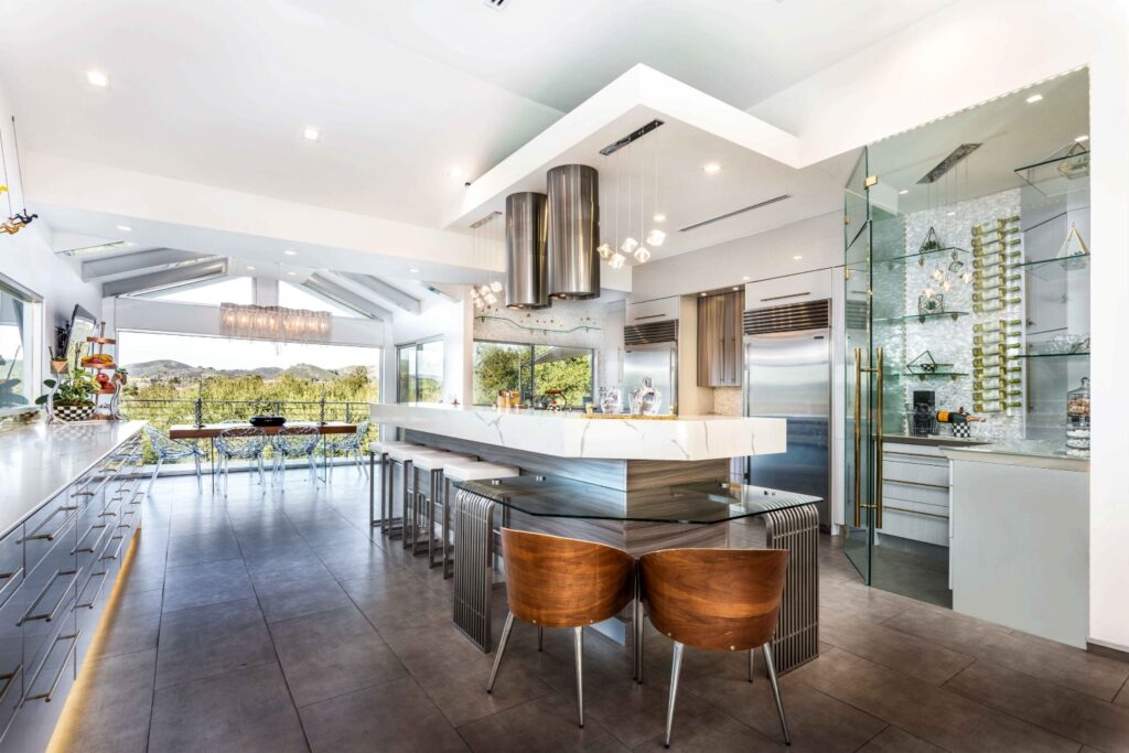 Contemporary Glass Mansion