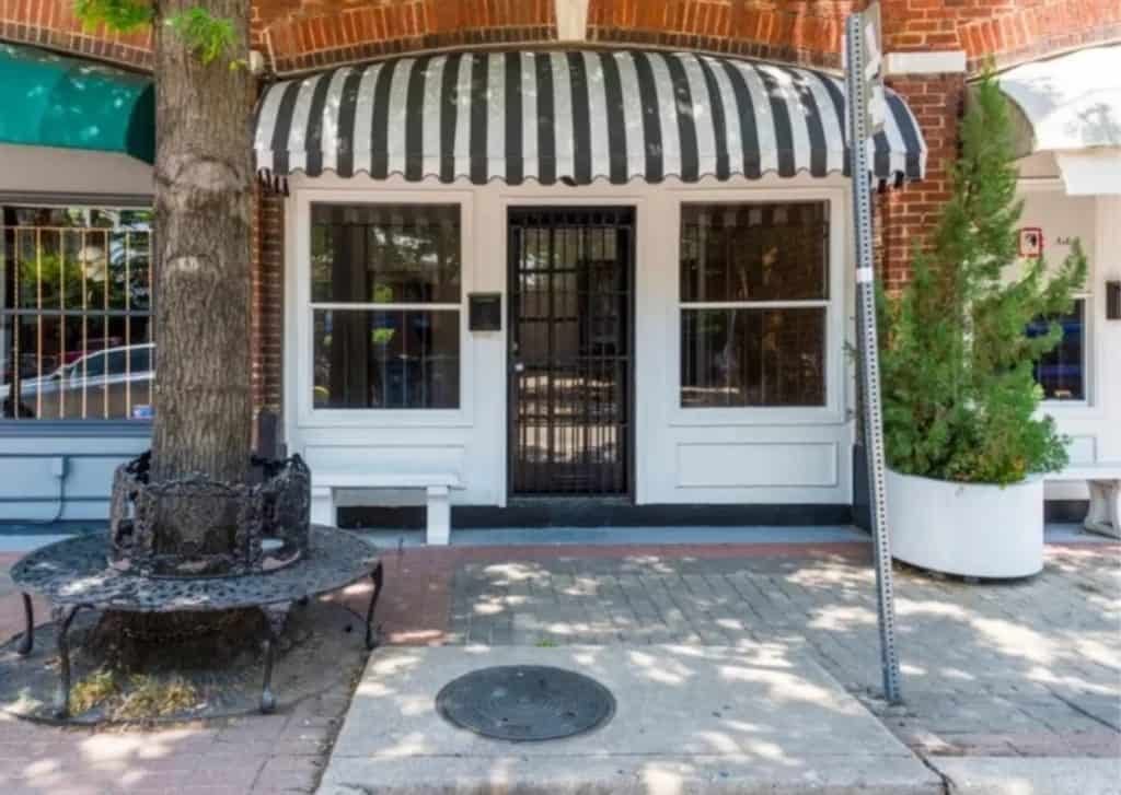 Deep Ellum Storefront with exposed brick