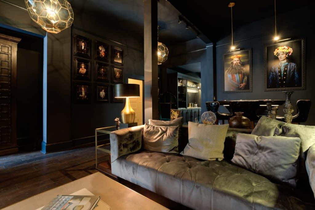 Designer Castro Lounge with Speakeasy sf san francisco rental 