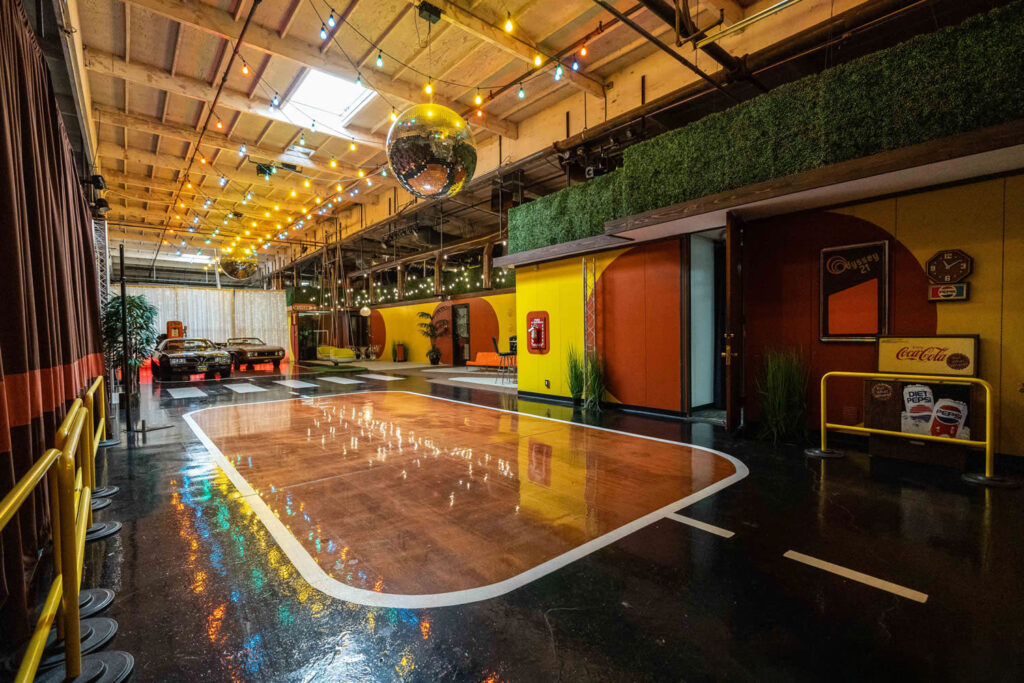 Disco/Club Event Space with Industrial Vibes