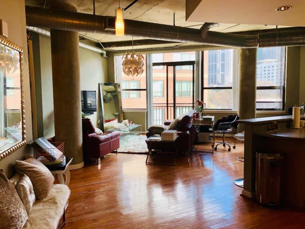 Downtown Cozy Loft with City Views atlanta rental 