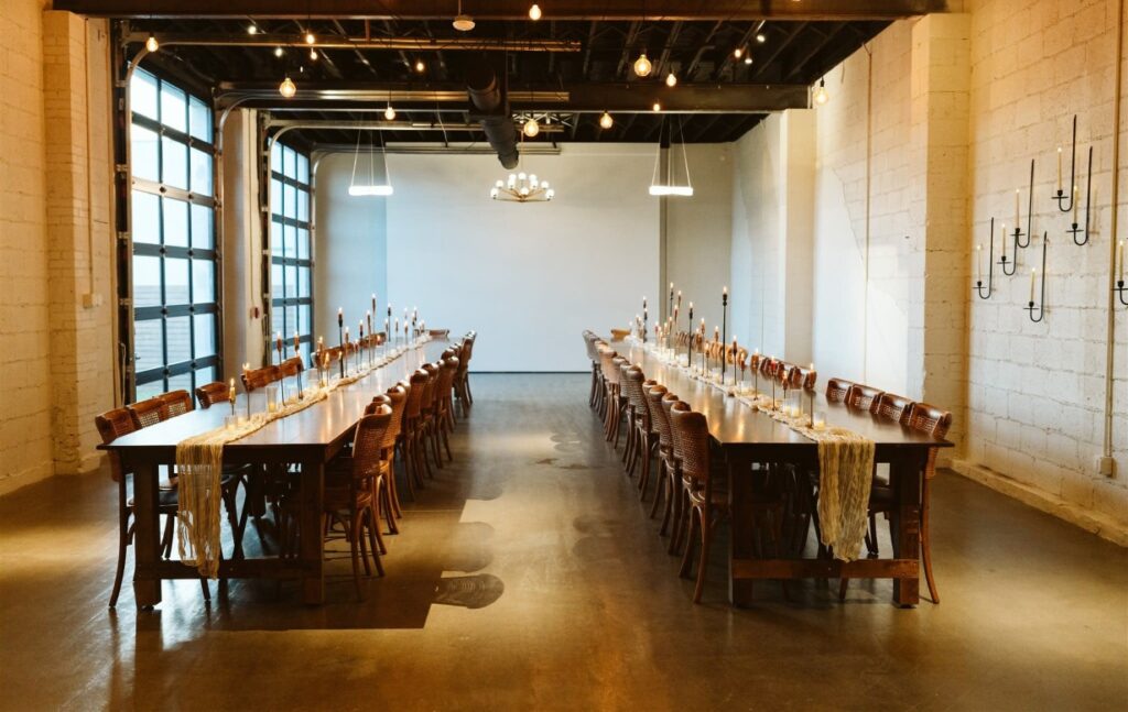 Downtown Event Space Blending Industrial Charm
