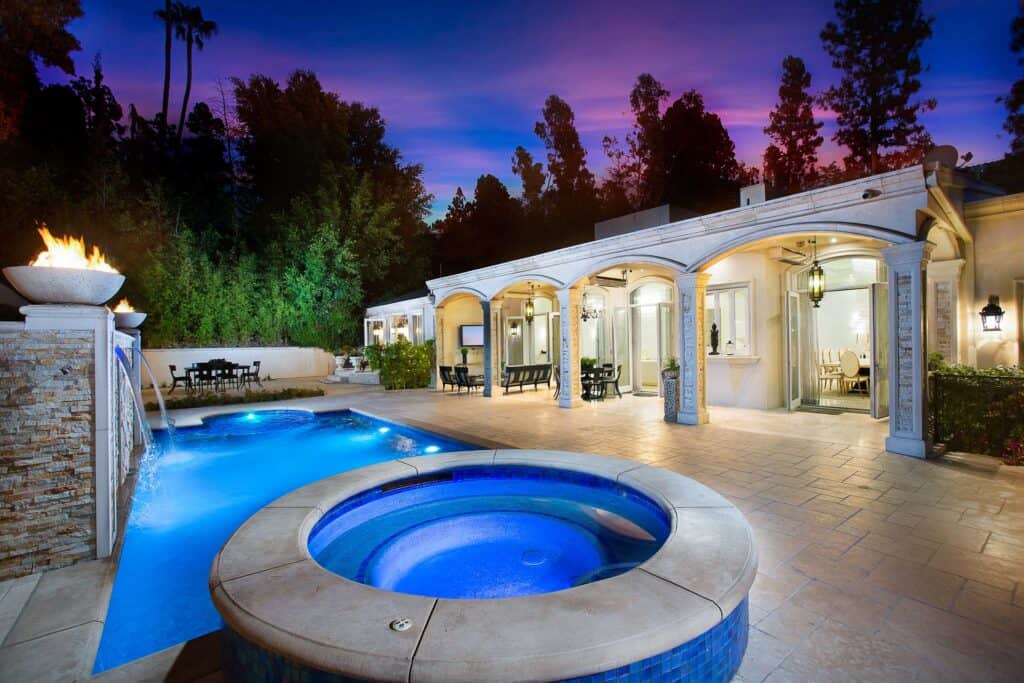 Elegant Beverly Hills Mansion Estate los angeles rental