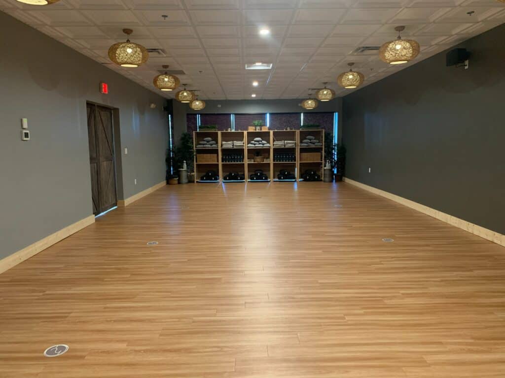 Gorgeous Zen Yoga Studio With Electric Fireplace cincinnati rental