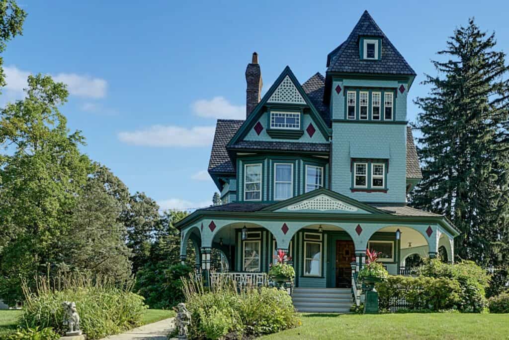 historic queen anne victorian mansion