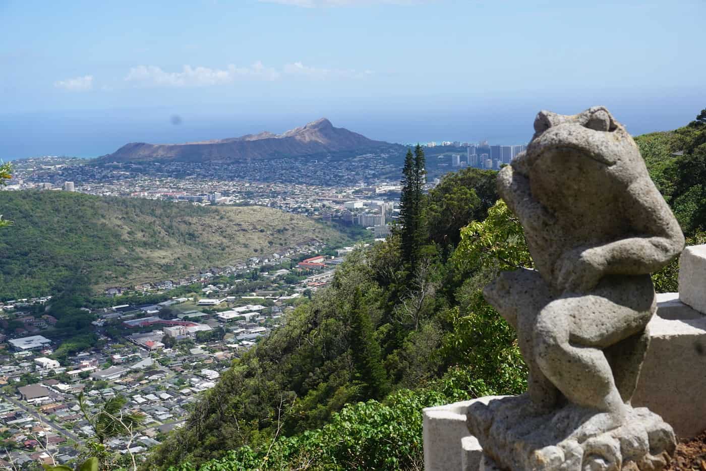 Historic mountain home overlooking ocean and Diamond Head & Honolulu rental