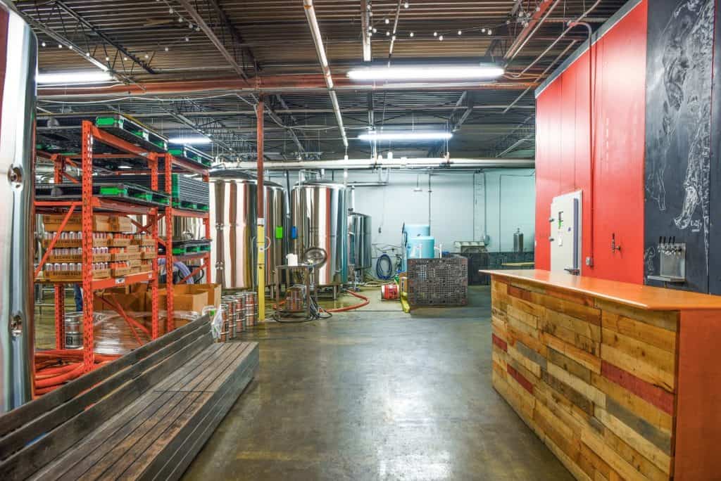 Industrial Chic Brew House atlanta rentals 