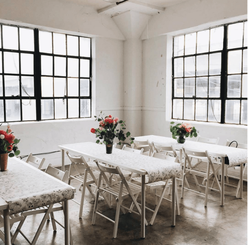 Industrial Natural Light Studio houston rental