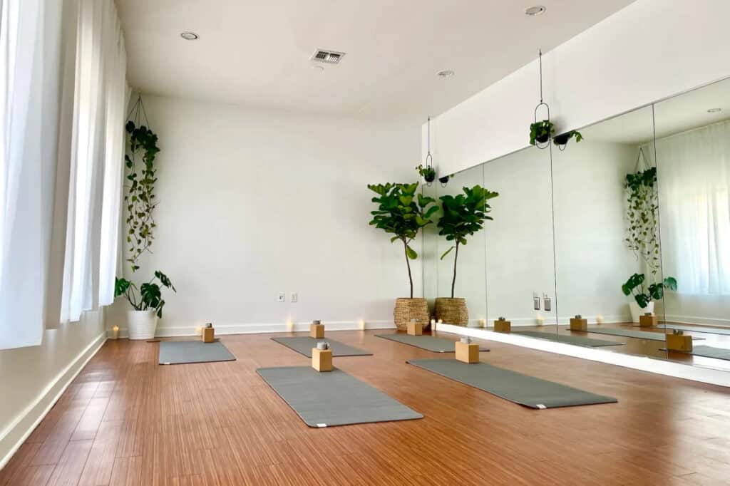 Intimate Airy Yoga Studio in the Heart of Dallas