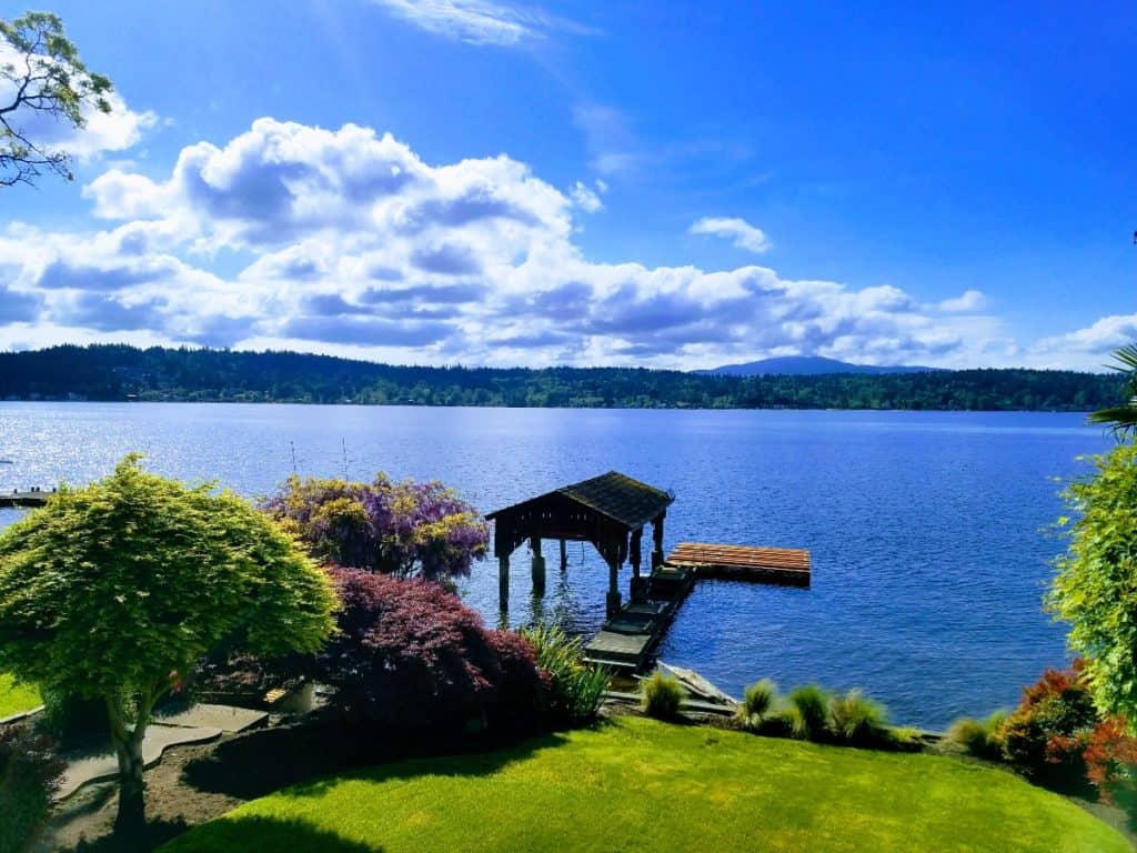 a waterfront event space near Seattle